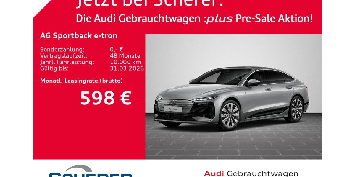 Audi A6 e-tron 9.683 km 69.450 &euro; Wiesbaden 65189