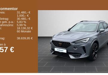 Cupra Formentor 65.948 km 31.480 &euro; Mainz 55129
