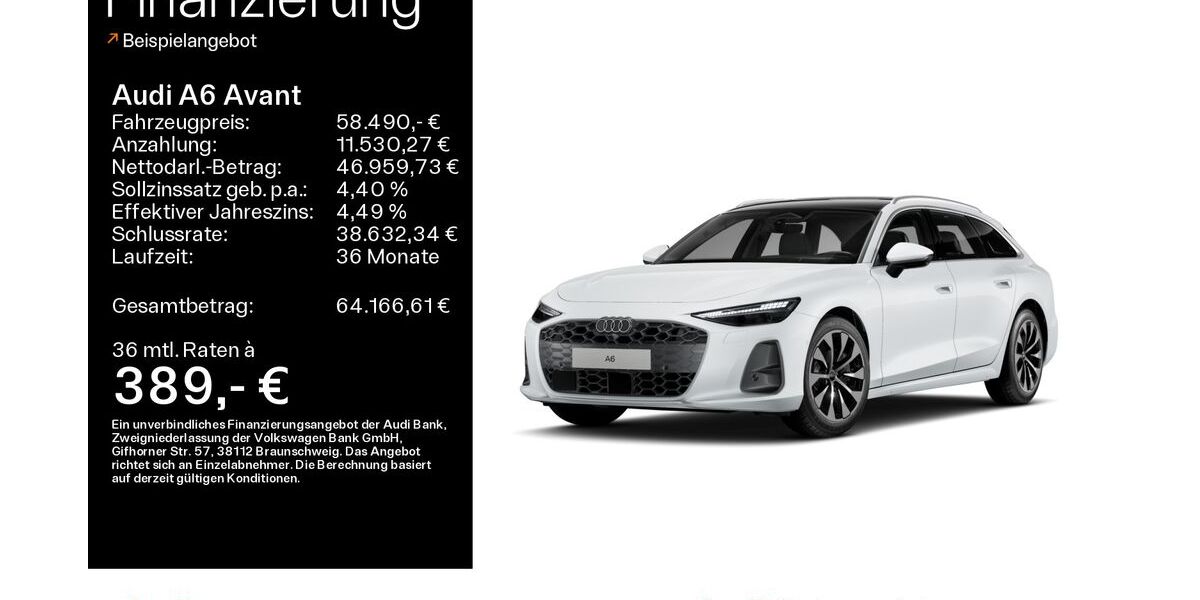 Audi A6 15.978 km 57.490 &euro; Oberursel 61440