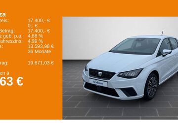 Seat Ibiza 17.661 km 18.400 &euro; Mainz 55129
