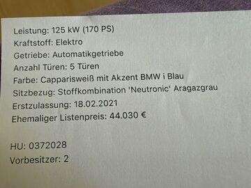 Gebrauchte BMW i3