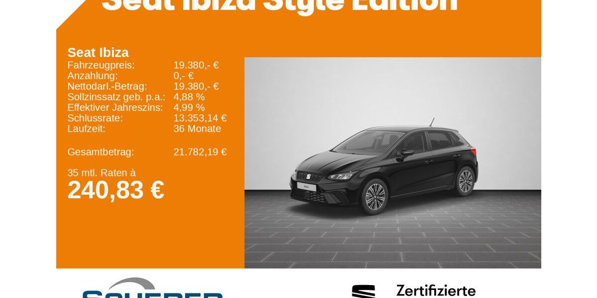 Seat Ibiza 23.057 km 18.990 &euro; Mainz 55129