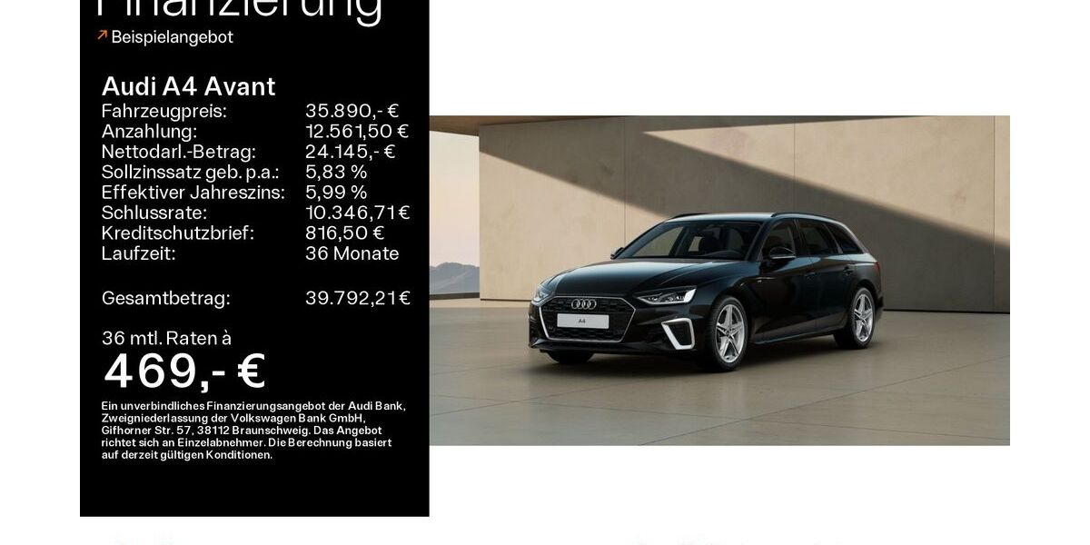 Audi A4 19.936 km 33.890 &euro; Oberursel 61440