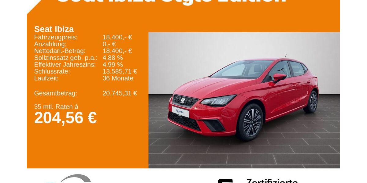 Seat Ibiza 8.265 km 18.800 &euro; Mainz 55129