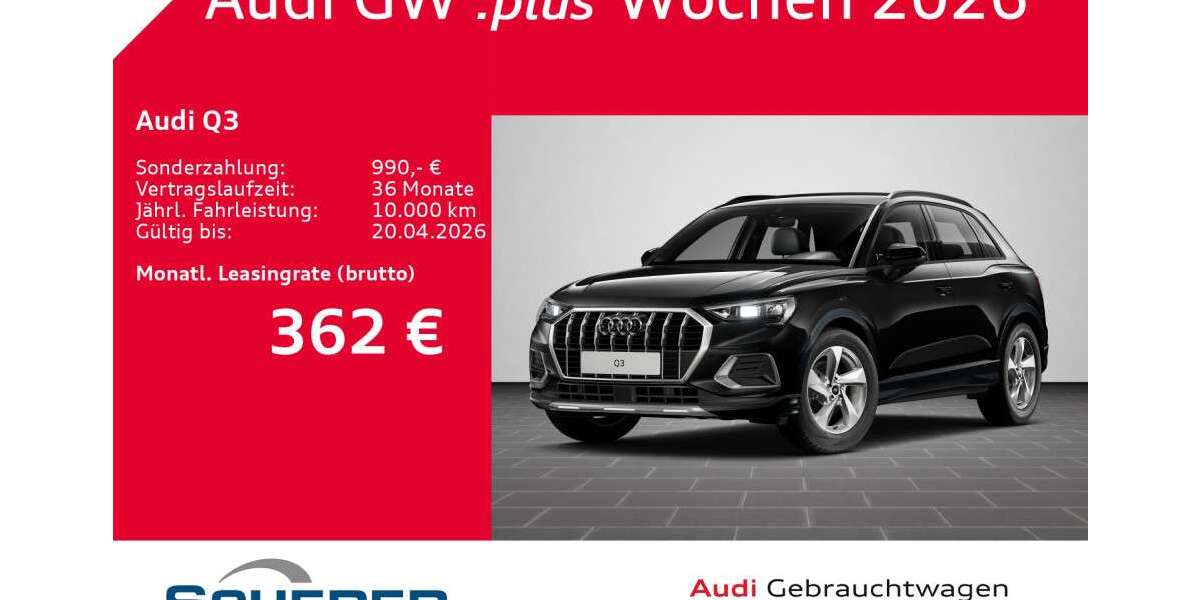 Audi Q3 27.288 km 38.650 &euro; Wiesbaden 65189