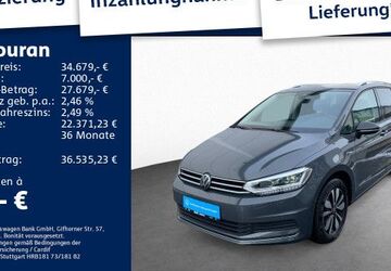 VW Touran 24.200 km 34.679 &euro; Bischofsheim 65474