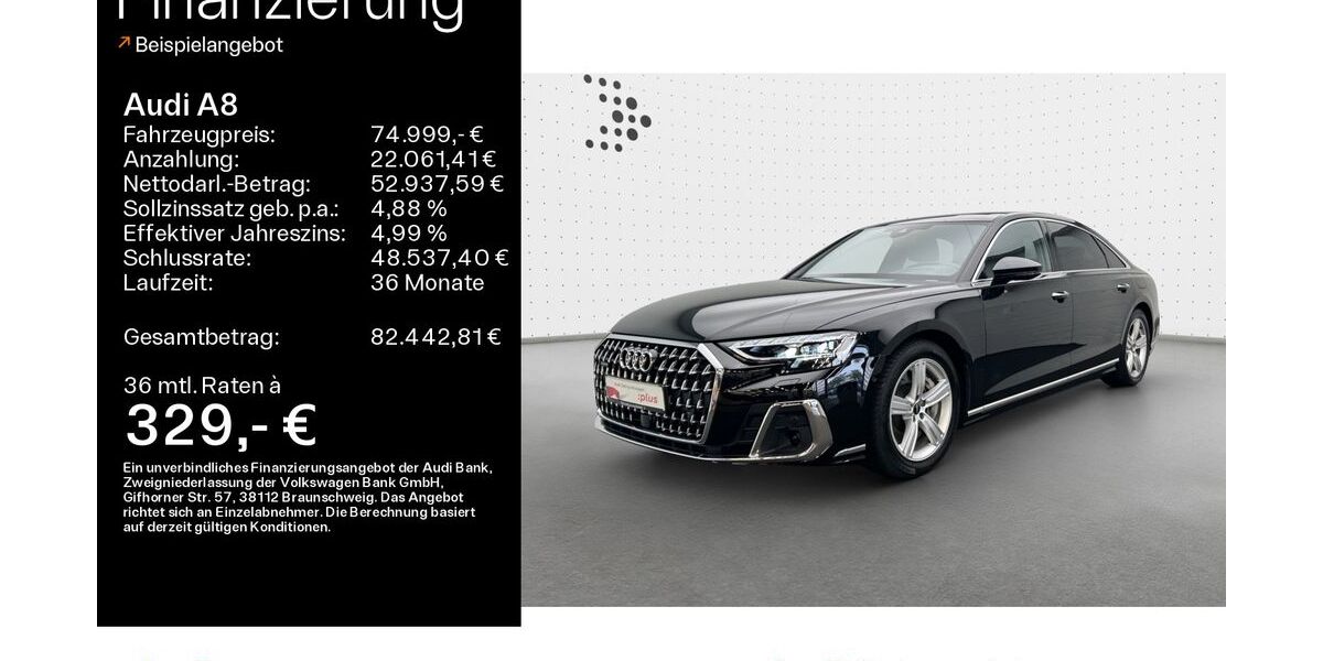 Audi A8 22.595 km 73.999 &euro; Hofheim 65719
