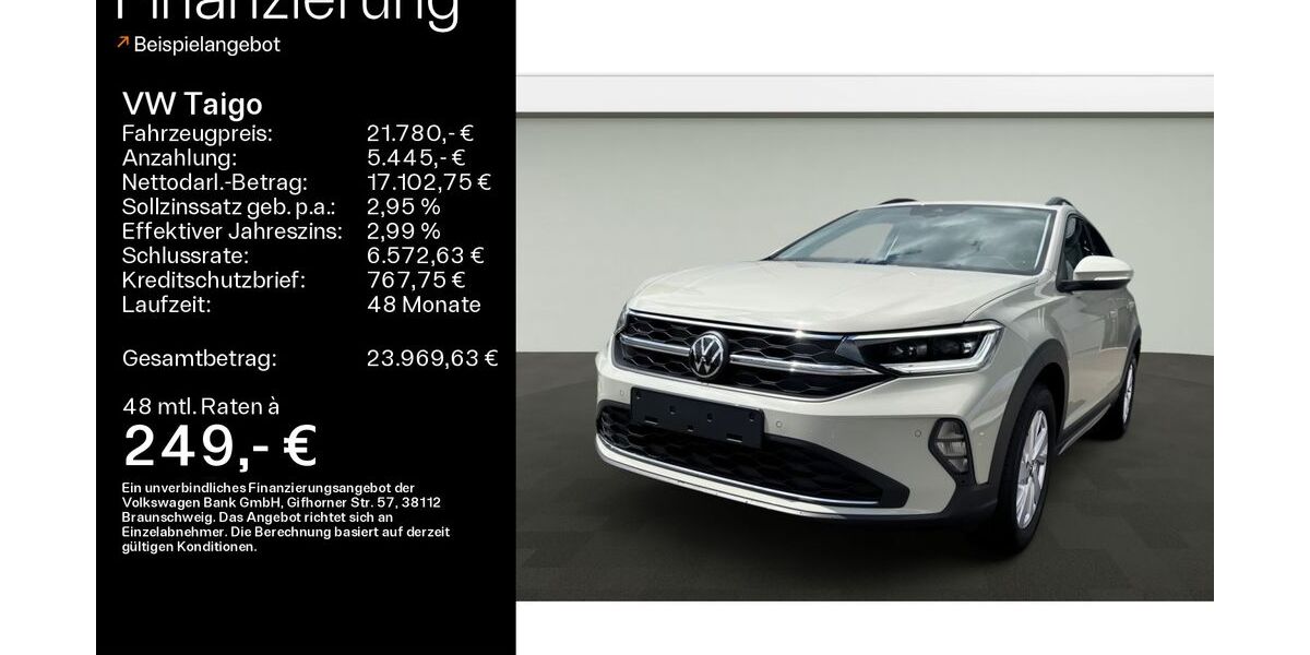 VW Taigo 13.900 km 21.780 &euro; Bad Camberg 65520