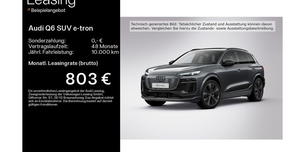Audi Q6 e-tron 12.500 km 78.990 &euro; Hofheim 65719
