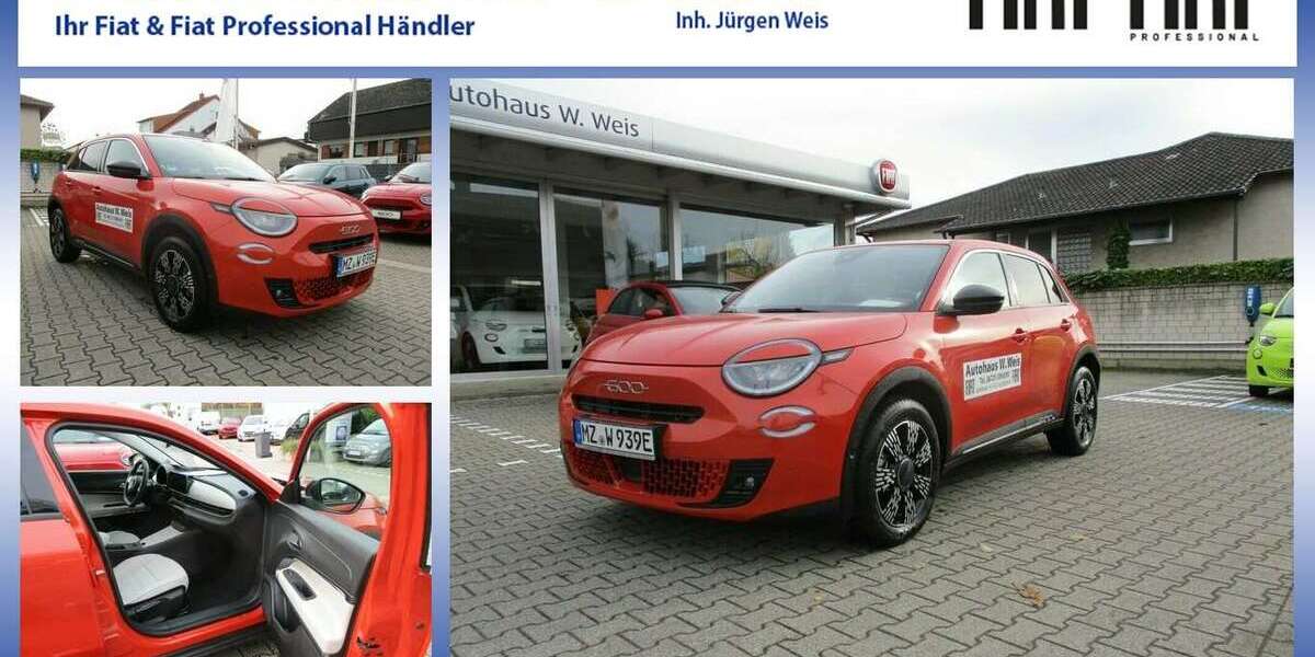 Fiat 600 25.000 km 23.900 &euro; Gau-Algesheim 55435