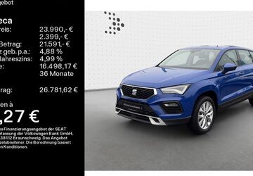 Seat Ateca 38.461 km 23.790 &euro; Kelkheim 65779