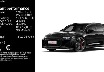 Audi RS6 12.300 km 127.990 &euro; Oberursel 61440