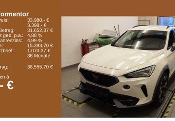 Cupra Formentor 10.701 km 33.980 &euro; Mainz 55129