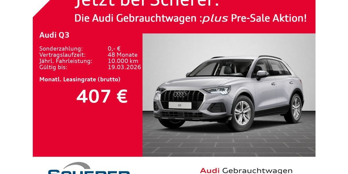 Audi Q3 11.388 km 38.880 &euro; Wiesbaden 65189