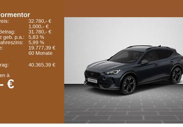 Cupra Formentor 19.838 km 32.320 &euro; Bingen / Rhein 55411