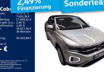 VW T-Roc 4.990 km 34.679 &euro; Bischofsheim 65474