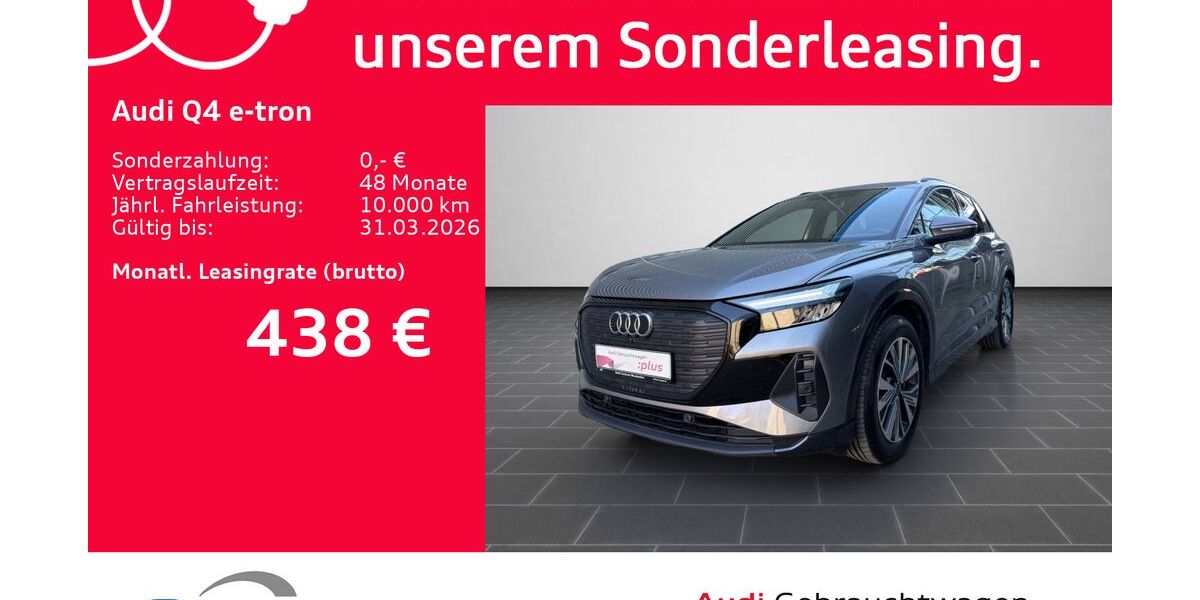 Audi Q4 e-tron 7.667 km 46.490 &euro; Wiesbaden 65189