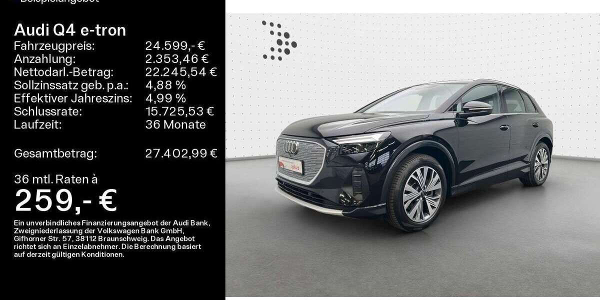 Audi Q4 e-tron 92.266 km 24.599 &euro; Hofheim 65719