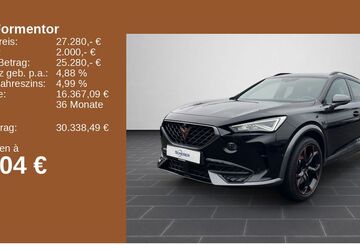 Cupra Formentor 44.265 km 27.280 &euro; Mainz 55129