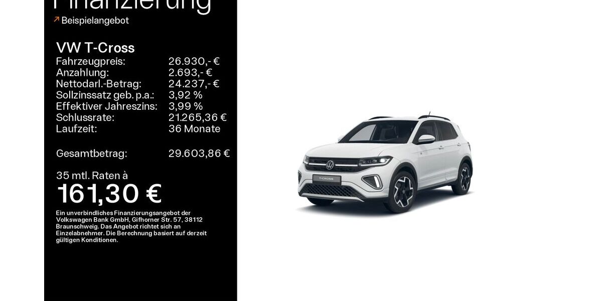 VW T-Cross 26.357 km 26.360 &euro; Hofheim 65719