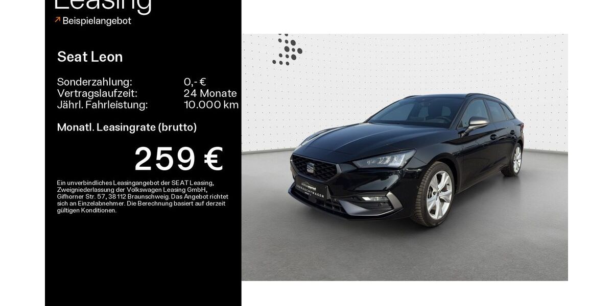Seat Leon 24.832 km 27.990 &euro; Mainz-Kastell (Wiesbaden) 55252