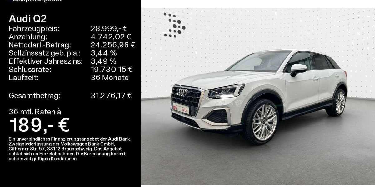 Audi Q2 26.206 km 28.999 &euro; Hofheim 65719