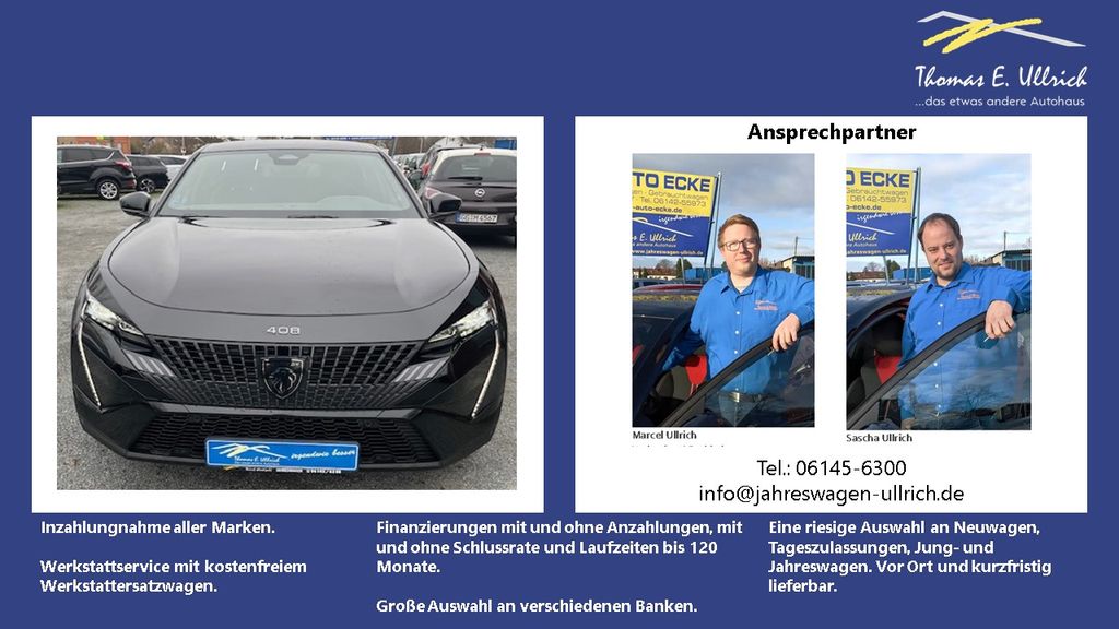 Peugeot 408 10.150 km 34.994 &euro; Rüsselsheim 65428
