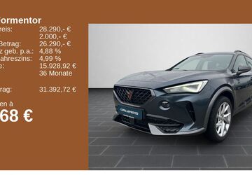 Cupra Formentor 23.039 km 26.470 &euro; Bingen / Rhein 55411