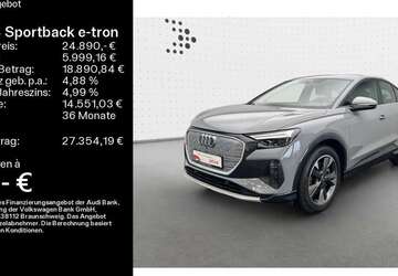 Audi Q4 e-tron 97.471 km 24.890 &euro; Hofheim 65719