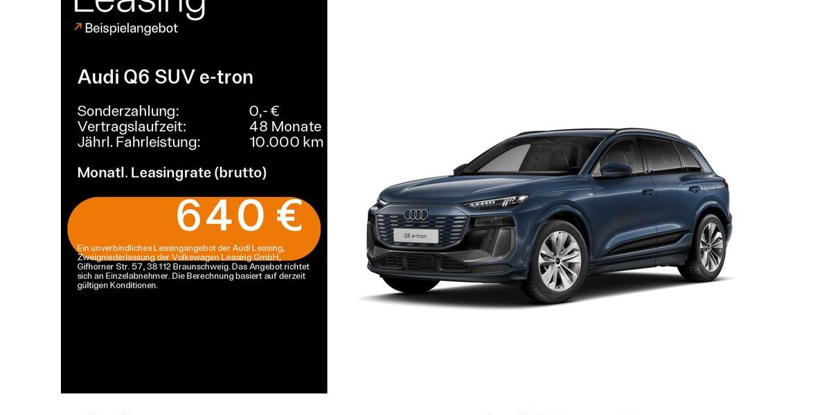 Audi Q6 e-tron 10.253 km 64.990 &euro; Hofheim 65719