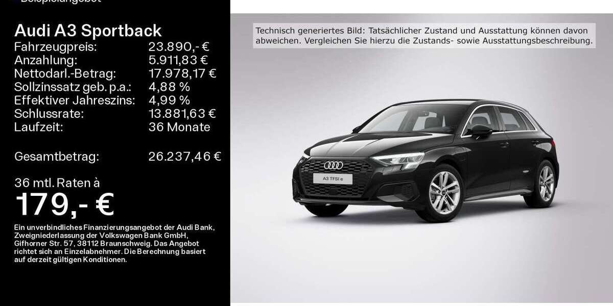 Audi A3 46.751 km 23.890 &euro; Oberursel 61440