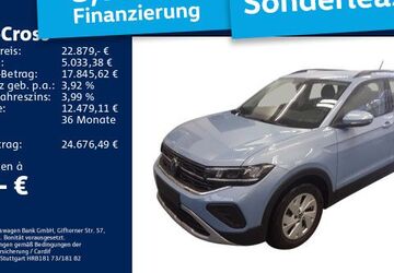 VW T-Cross 6.900 km 22.469 &euro; Bischofsheim 65474