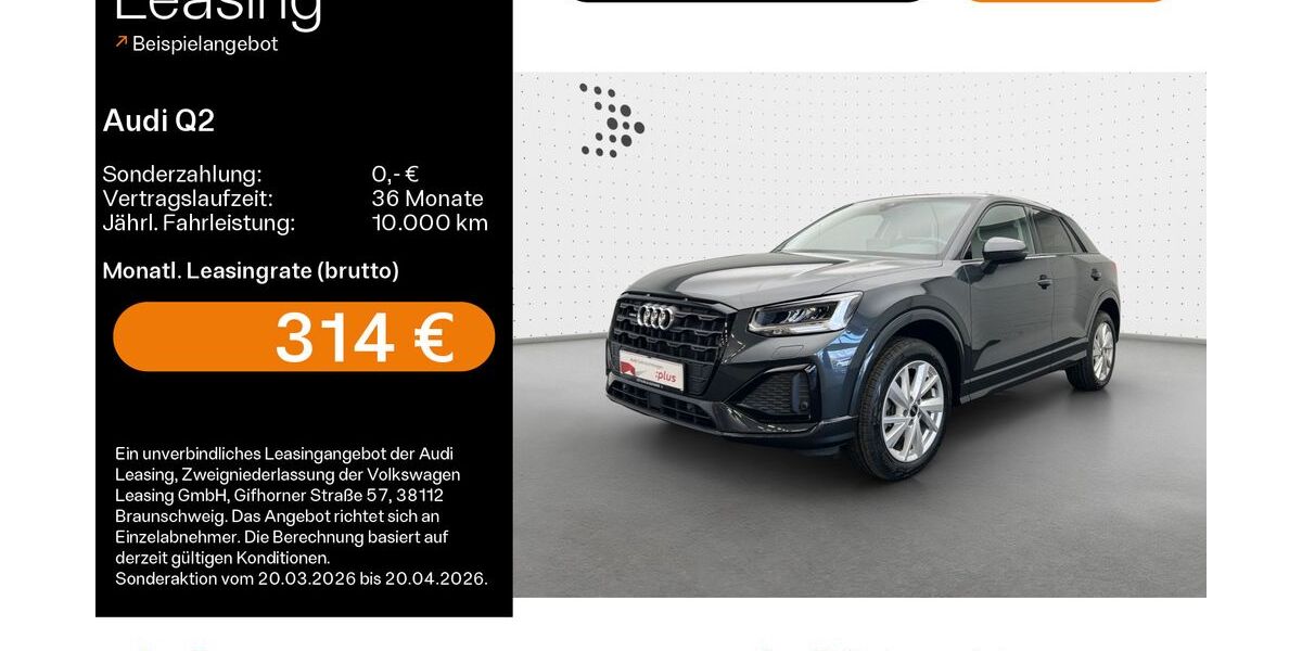 Audi Q2 29.543 km 34.490 &euro; Hofheim 65719